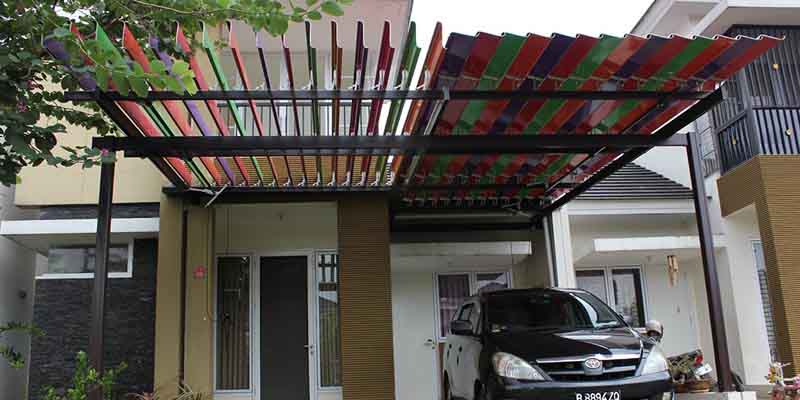  Atap  Carport  Atap  Kanopi Sunlouvre Atap  Buka Tutup Aluminium